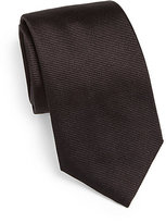 Thumbnail for your product : Armani Collezioni Solid Silk Tie
