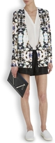 Thumbnail for your product : Finders Keepers Inner Light floral print crepe blazer
