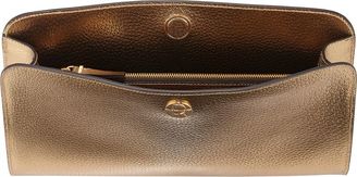 The Row Convertible Clutch-Gold