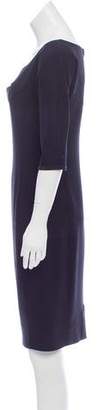 Narciso Rodriguez Cutout Knee-Length Dress