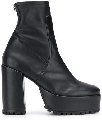 Morobé chunky sole boots