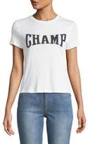 Thumbnail for your product : Alice + Olivia Cicely Classic CHAMP Graphic Print Tee
