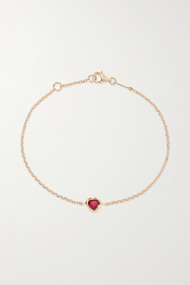 Anita Ko 18-karat Rose Gold Ruby Bracelet - ShopStyle