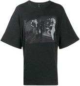 Thumbnail for your product : R 13 contrast print T-shirt
