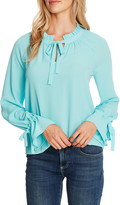 Thumbnail for your product : CeCe Tie Sleeve Blouse