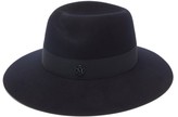 Thumbnail for your product : Maison Michel Virginie Felt Hat - Navy