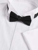 Thumbnail for your product : Marks and Spencer Pre Tied Bow Tie & Pocket Square