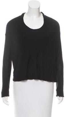 The Row Draped Cashmere-Blend Top w/ Tags