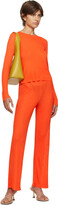 Thumbnail for your product : Marques Almeida Orange Fitted Lounge Pants