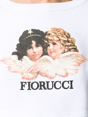 Fiorucci Vintage Angels cropped sweatshirt