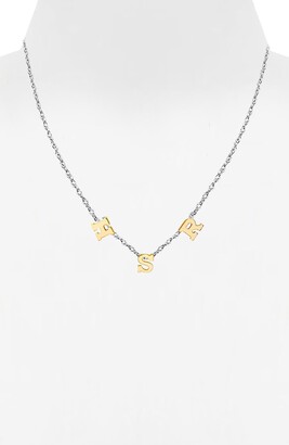 Jane Basch Designs 3-Initial Necklace