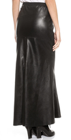Thumbnail for your product : Blank Vegan Leather Mermaid Maxi Skirt
