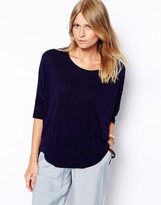 Thumbnail for your product : ASOS Oversized Top with Short Sleeves