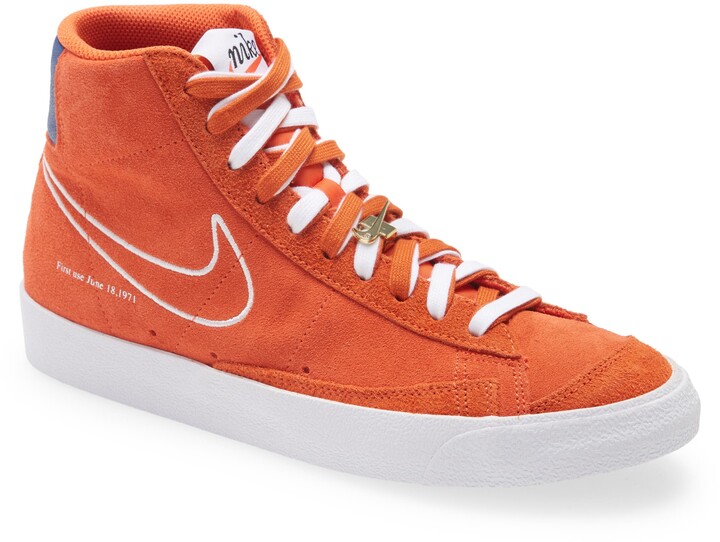 orange and blue nikes