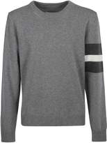 Thumbnail for your product : Maison Margiela Striped Sleeved Sweatshirt