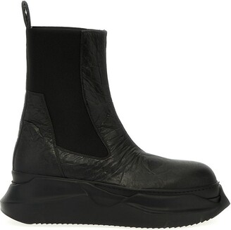 Rick Owens Beatles Abstract Ankle Boots