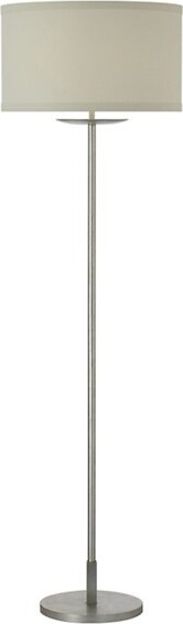 Visual Comfort Signature Walker Cordless LED Floor Lamp in Silver