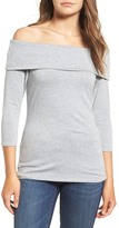 Thumbnail for your product : Hinge Off the Shoulder Stretch Jersey Top
