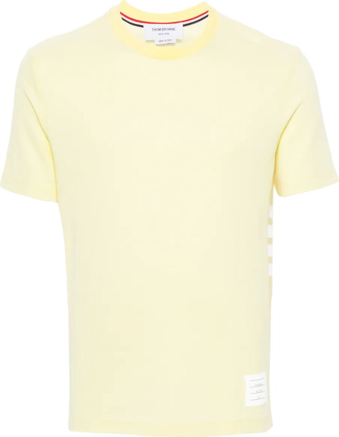 Thom Browne 4-Bar stripe cotton T-shirt