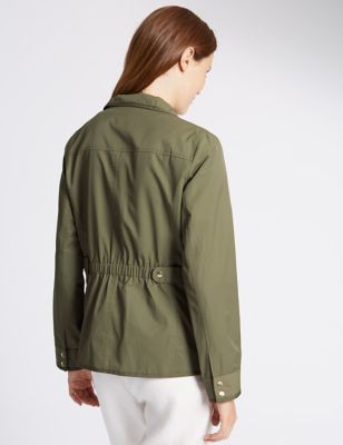Marks and Spencer Cotton Blend Parka with StormwearTM