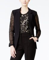 Thumbnail for your product : XOXO Juniors' Lace-Detailed Blazer