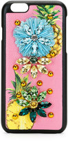 Thumbnail for your product : Dolce & Gabbana Fruit Crystal iPhone 6/6s Case, Pink/Multi