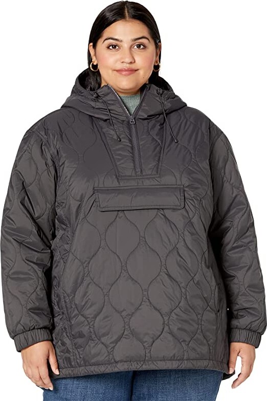 Madewell Plus Airpuff Quilted Packable Popover Puffer Jacket - ShopStyle