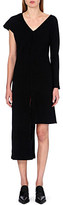 Thumbnail for your product : J.W.Anderson Asymmetric ribbed wool dress