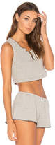 Thumbnail for your product : Only Hearts French Terry Cropped Tank