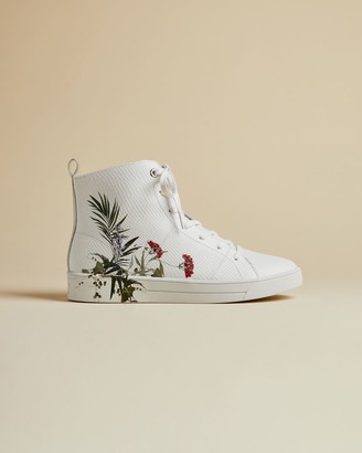 Ted Baker Highland Leather Hi-top Trainers