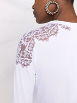Thumbnail for your product : Ermanno Scervino Lace Panels Blouse