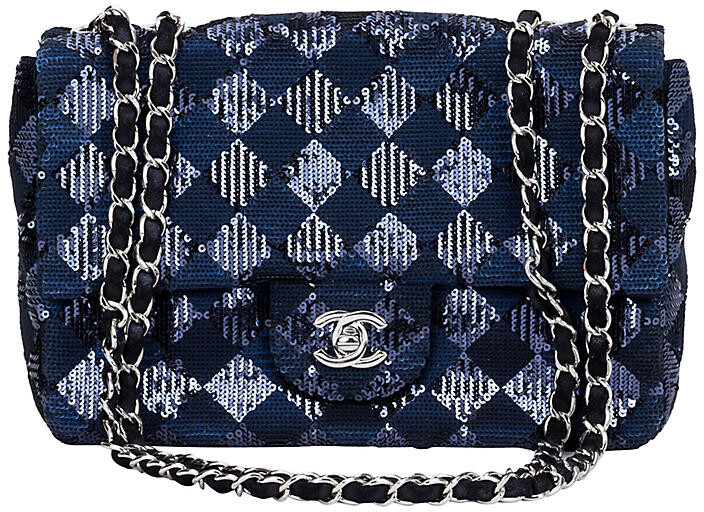 navy evening clutch