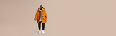 Thumbnail for your product : Burberry Wool Duffle Coat with Check-lined Hood