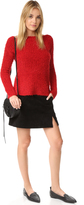 Thumbnail for your product : ATM Anthony Thomas Melillo Cozy Open Neck Pullover