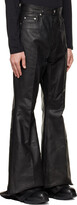 Thumbnail for your product : Rick Owens Black Bolan Leather Pants