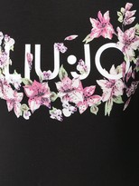 Thumbnail for your product : Liu Jo floral-print logo T-shirt