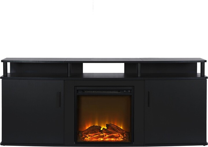 Room & Joy Kimmel Electric Fireplace TV Console For TV's Up To 70