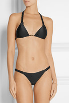 Thumbnail for your product : Tibi Vix Macramé-trimmed bikini briefs