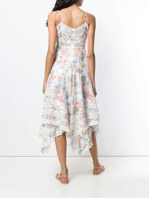 Zimmermann floral print flutter dress