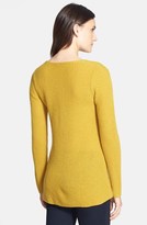 Thumbnail for your product : Eileen Fisher Yak & Merino Shaped V-Neck Tunic (Online Only)