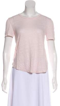 A.L.C. Linen Short Sleeve T-Shirt
