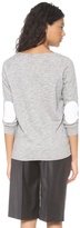 Thumbnail for your product : Generation Love Emma Perforated Front Sweatshirt