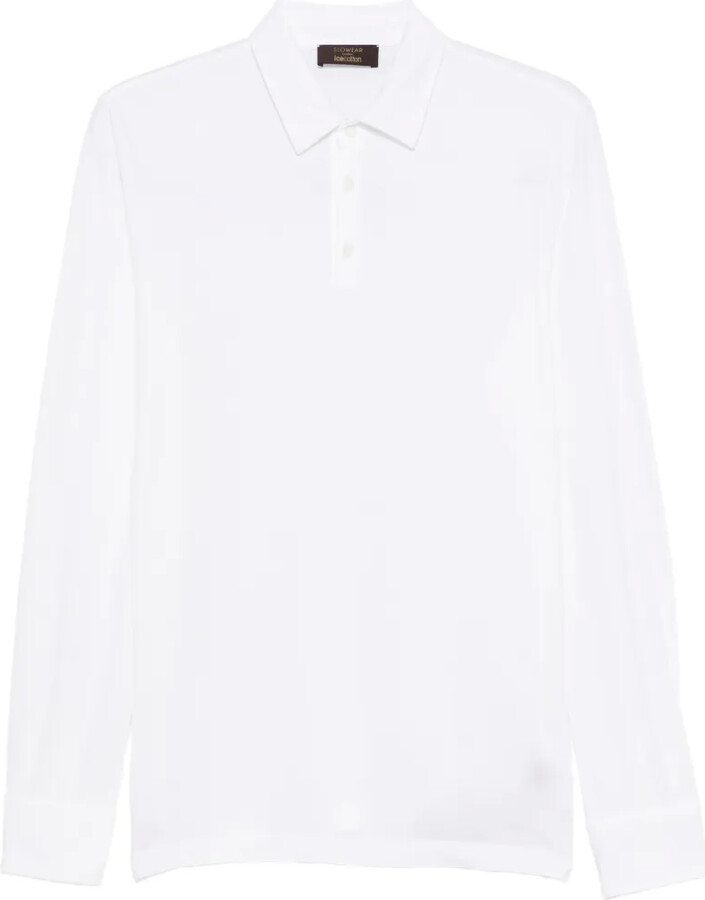 Zanone Long-Sleeve Polo Shirt