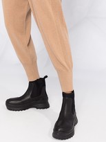 Thumbnail for your product : Stella McCartney Cropped Wool Tapered Trousers
