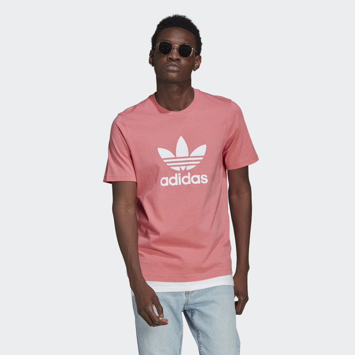 pink mens adidas shirt