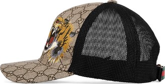 Gucci Tigers print GG Supreme baseball cap - ShopStyle Hats
