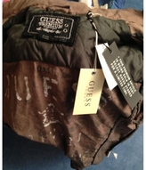 Thumbnail for your product : GUESS Khaki Cotton Biker jacket