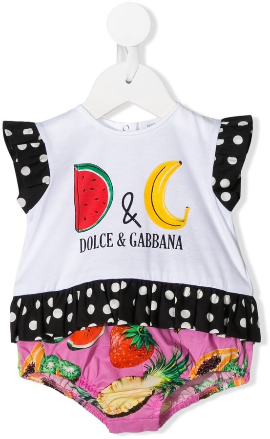 dolce and gabbana baby romper