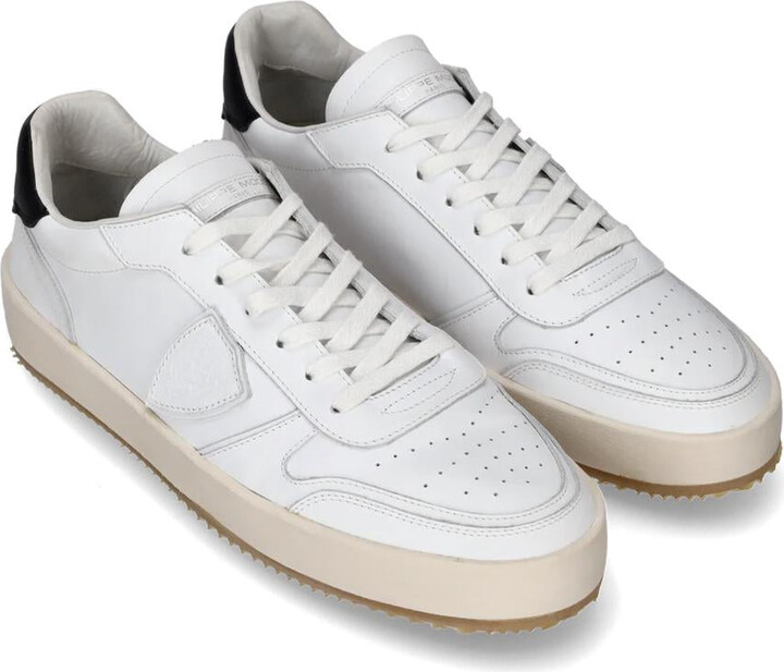 Philippe Model Women'S Nice Low-Top Sneakers In Whtie/black