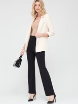 Thumbnail for your product : Very Ponte Bootcut Trousers - Black